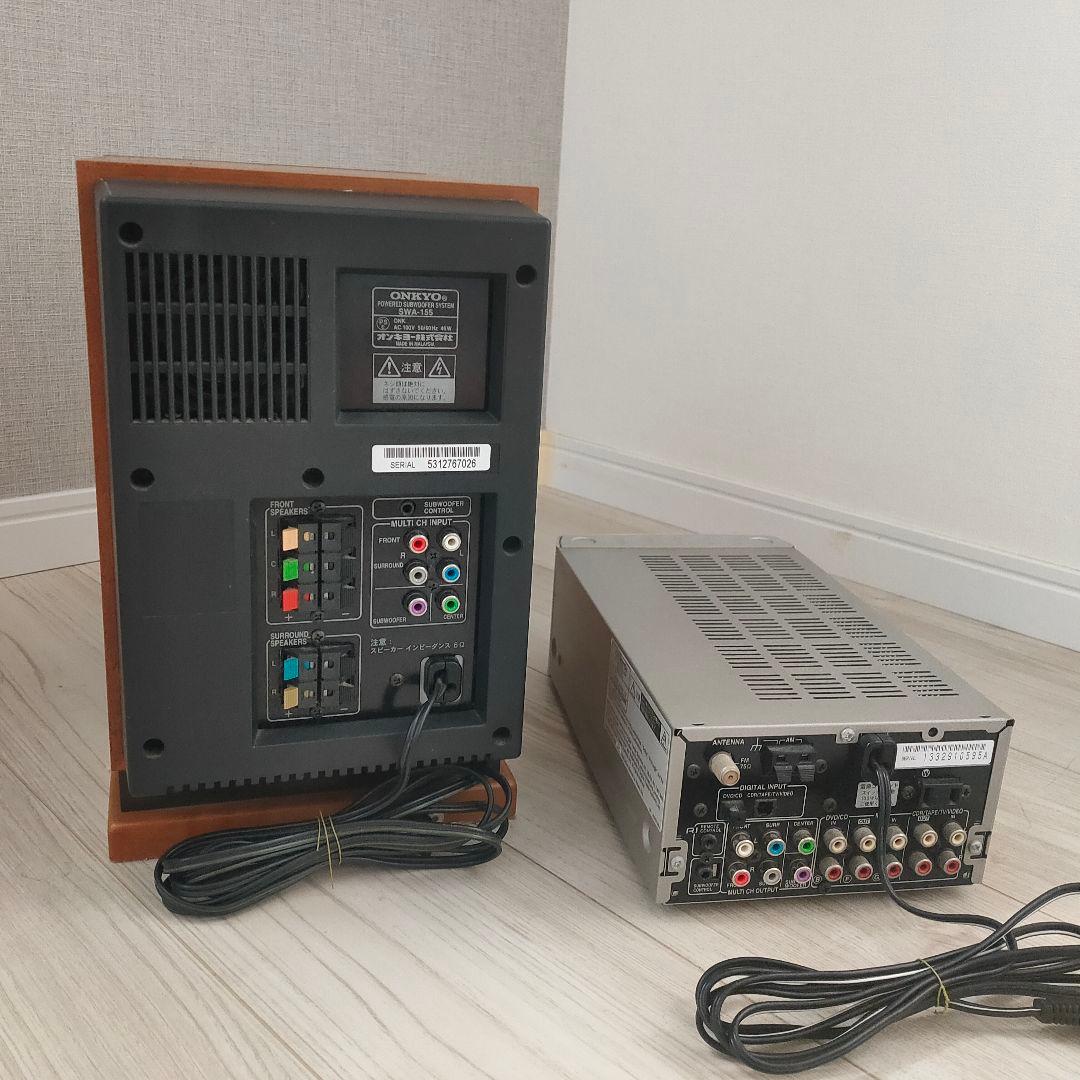 ONKYO PR-155 SWA-155 デジタルホームシアター