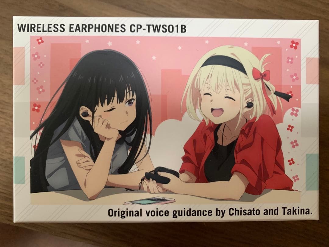 ワイヤレスイヤホンCP-TWS01B リコリス・リコイルコラボモデル 最終値下げ