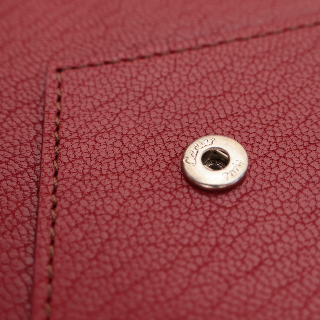 新品未使用 カルティエ Cartier レッド クラッチバッグ ポーチ