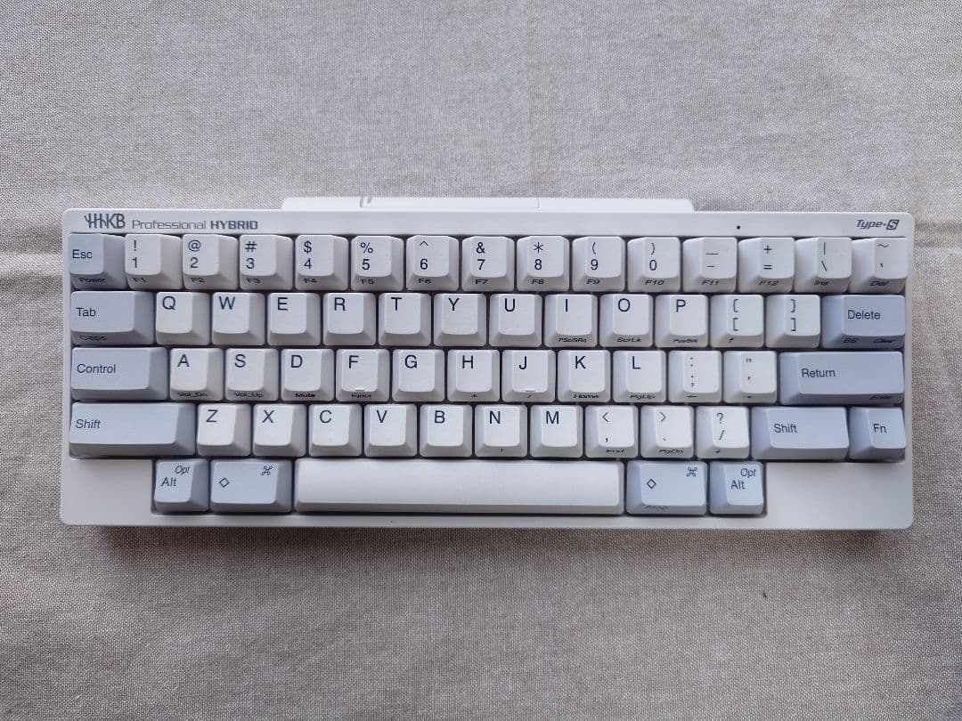 HHKB Professional HYBRID S 英語/白　 無刻印キー付き
