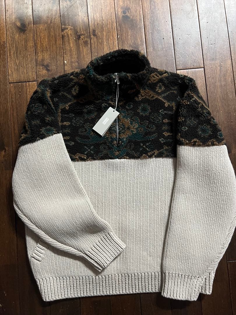 kith 柄入りセーター ニット　フリース