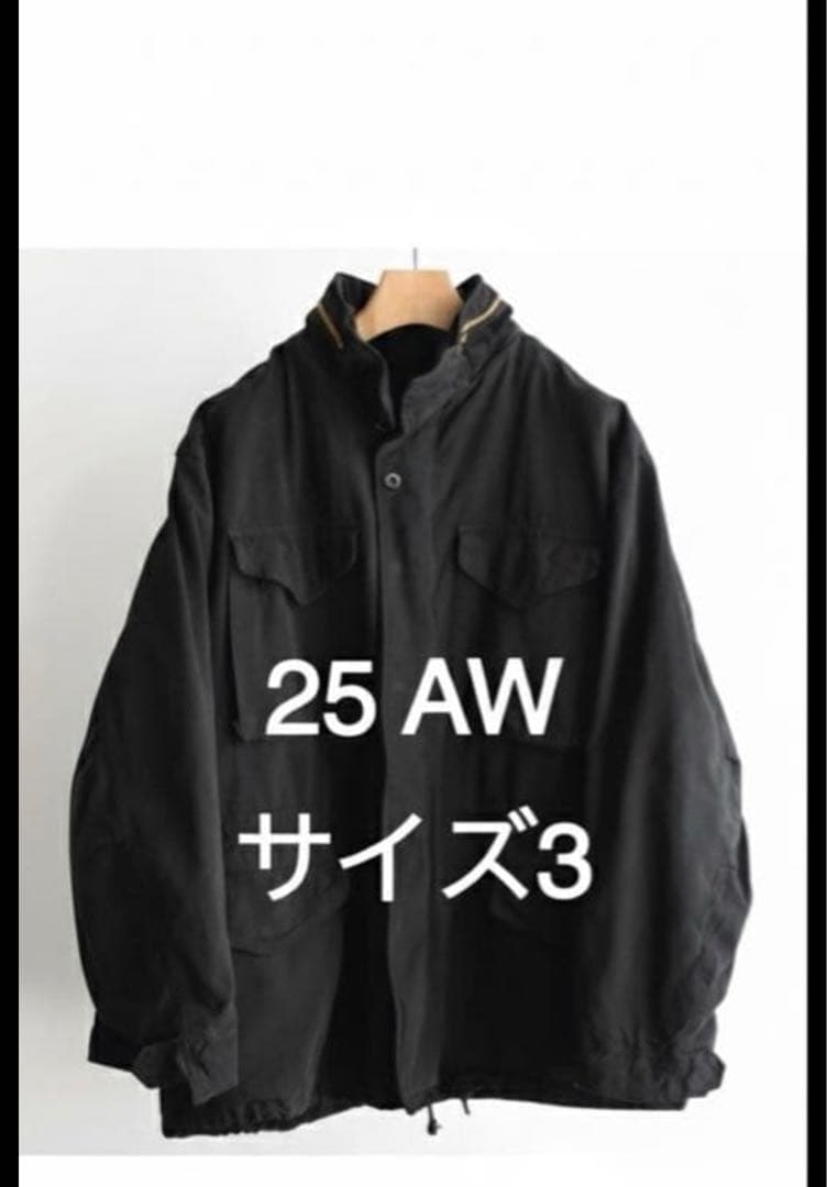 【新品】25aw COMOLI 製品染 M65