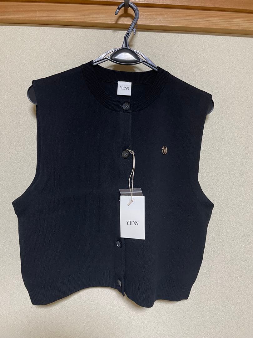 新品未使用‼️タグあり‼️DOUBLE FACE KNIT VEST