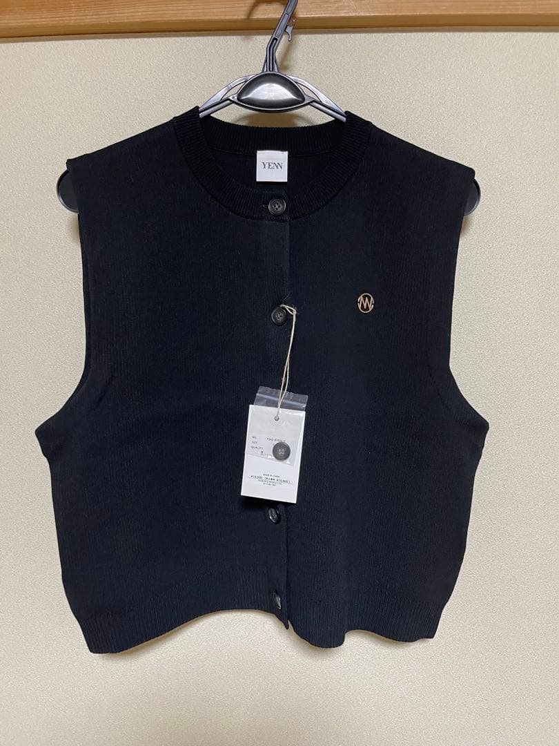 新品未使用‼️タグあり‼️DOUBLE FACE KNIT VEST