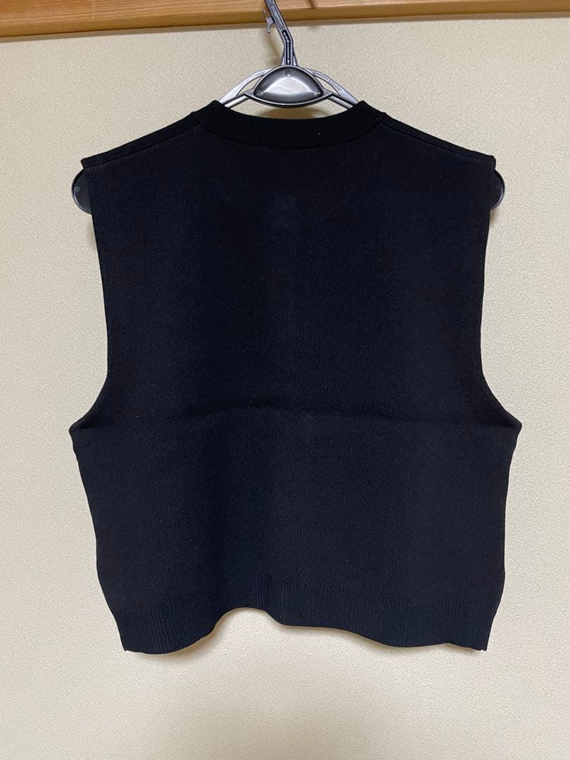 新品未使用‼️タグあり‼️DOUBLE FACE KNIT VEST