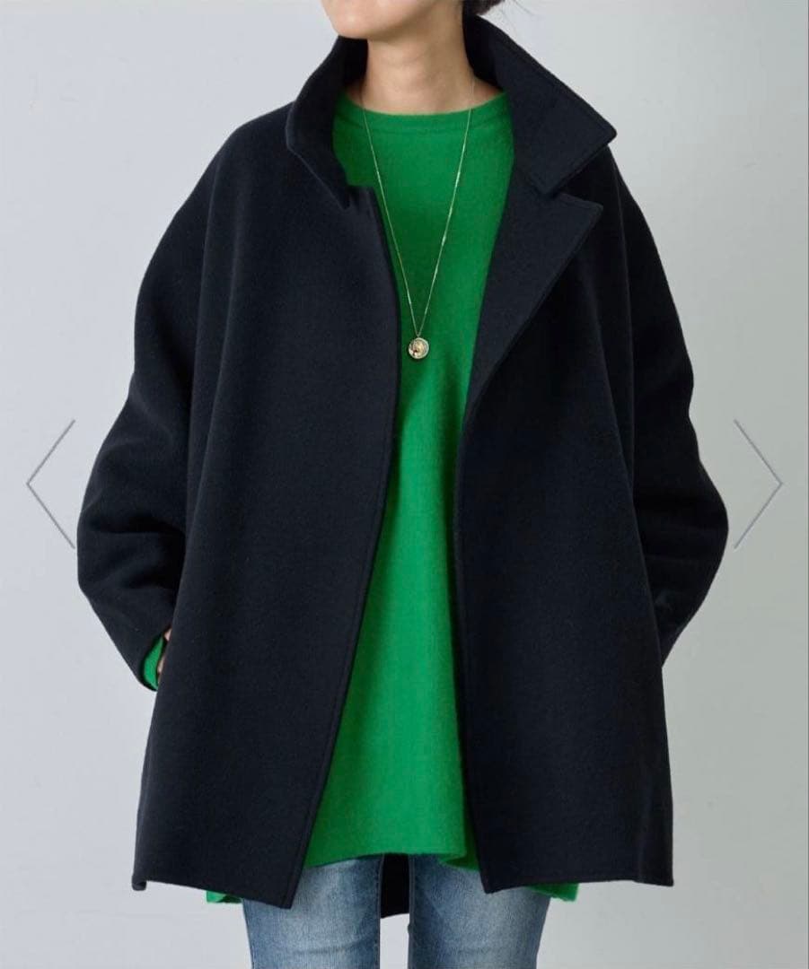 ビアズリー BEARDSLEYドルマンリバーコート アウター【最終値下げ】