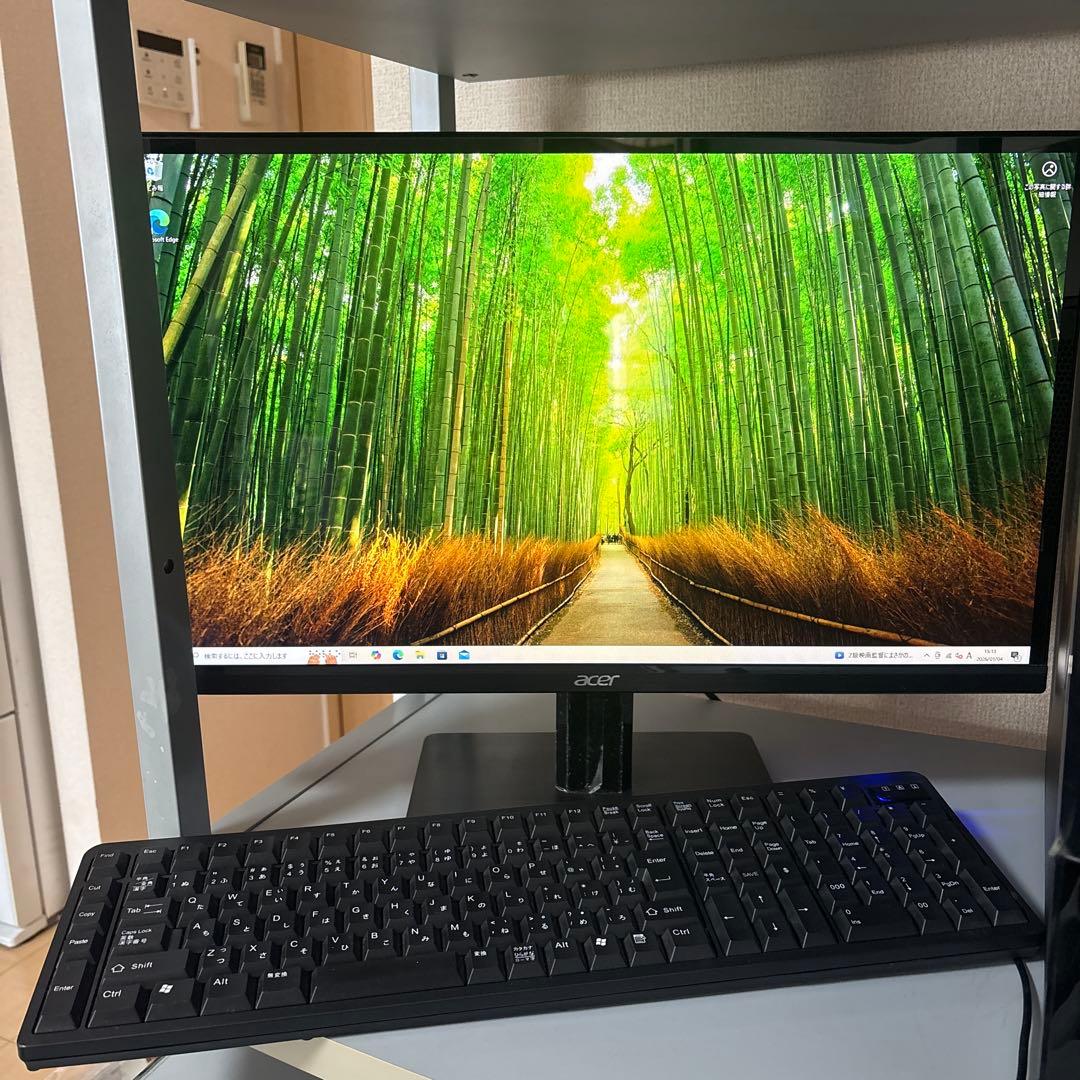 HP パビリオンデスクトップ Acerモニターセット