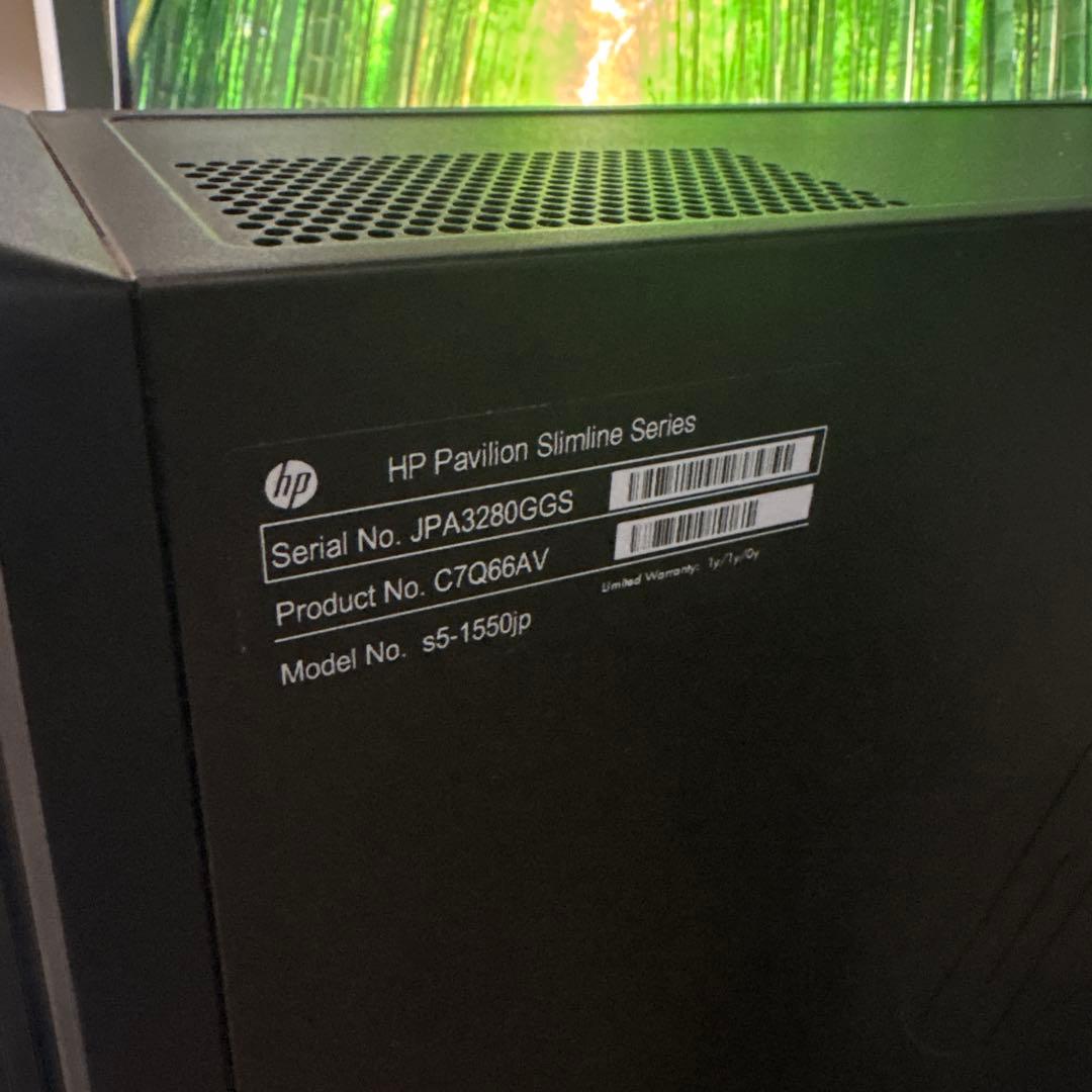 HP パビリオンデスクトップ Acerモニターセット