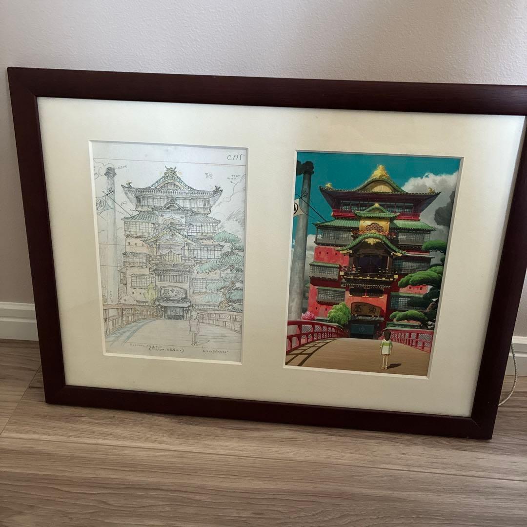 千と千尋の神隠し スタジオジブリ　レイアウト展 複製原画