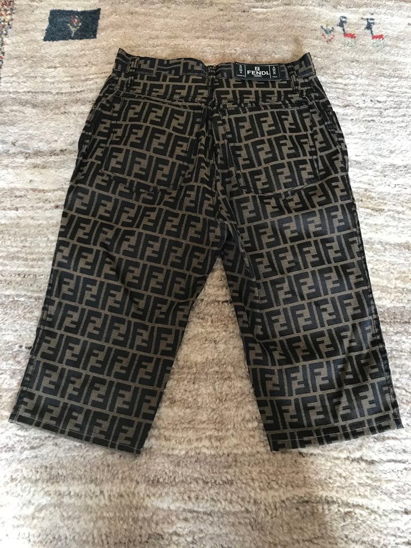 Fendi ロゴプリント カジュアルパンツ