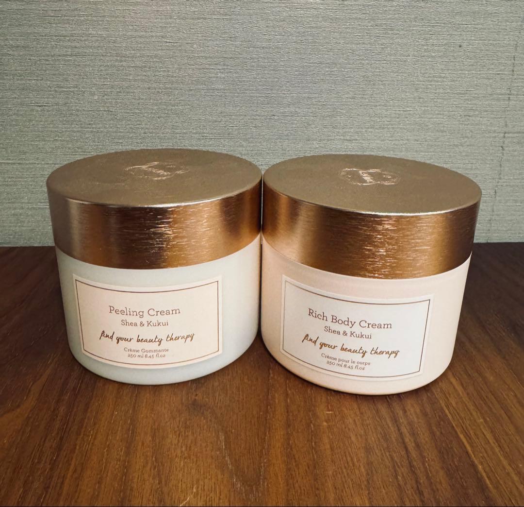 【新品】ラリン　シア＆ククイ ボディクリーム＆ピーリング、シャワーオイル等4点
