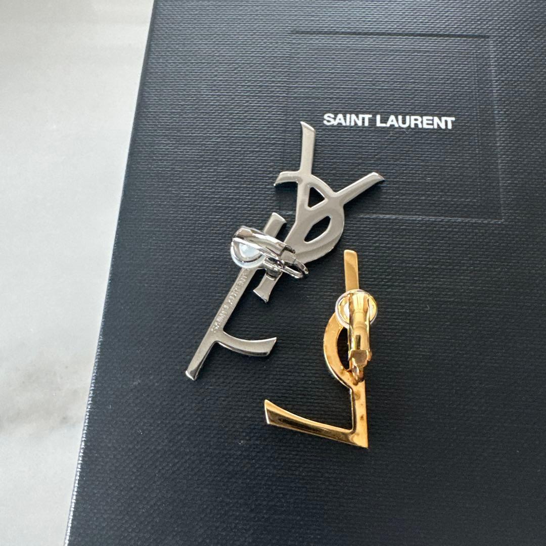 SAINT LAURENT YSLロゴピアス(片耳用)