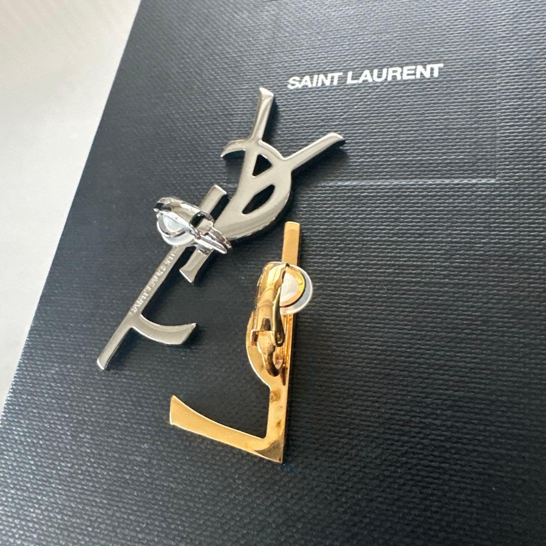 SAINT LAURENT YSLロゴピアス(片耳用)