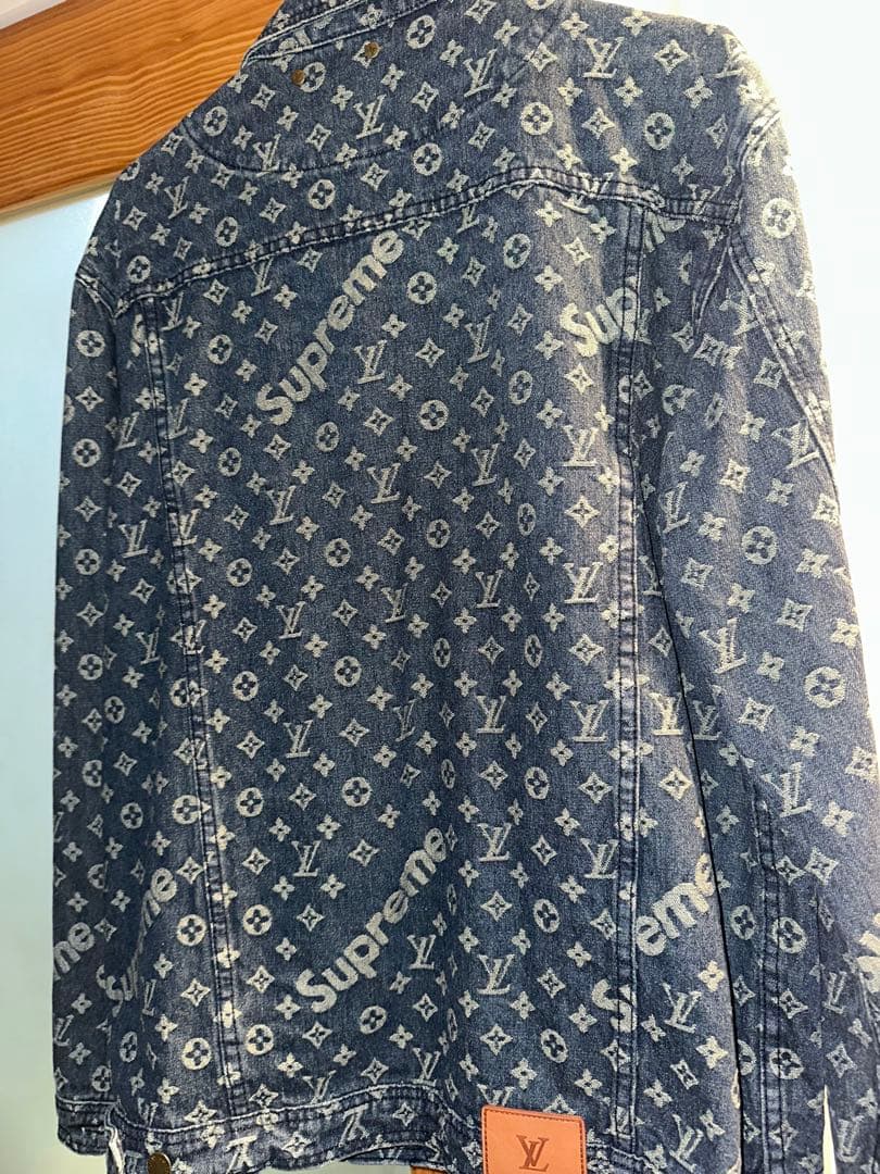 【リョウタ】VUITTON supreme デニムジャケット　並行輸入品