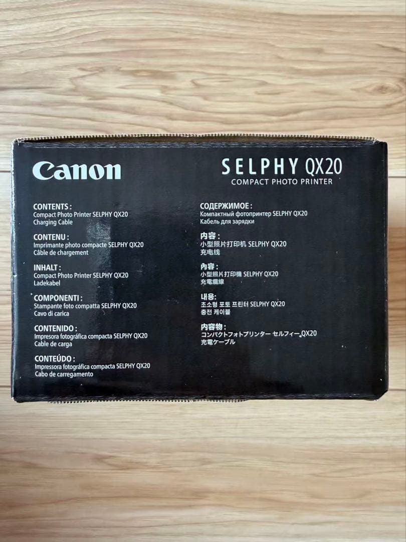 Canon SELPHY QX20 ホワイト