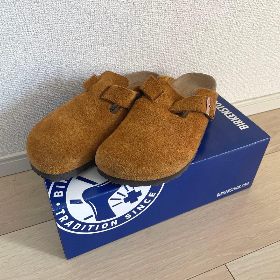 ビルケンシュトック　ボストン　37 ミンク　ブラウン