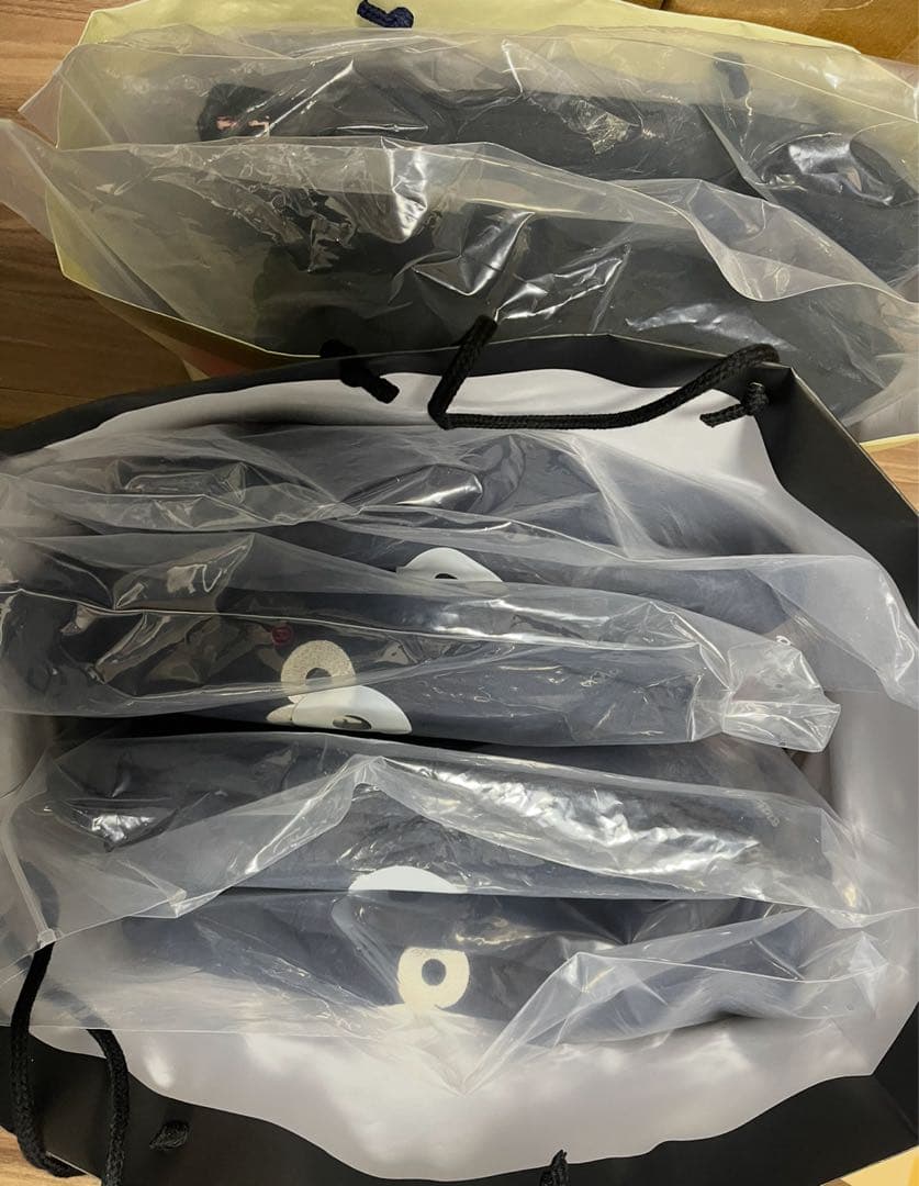 トップス 90 Logo Glitter Fur Zip Hoodie