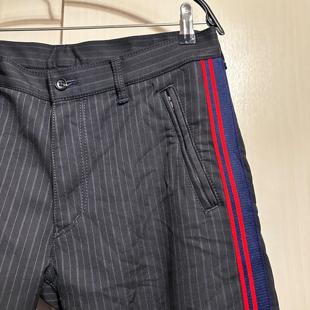 COMME des GARÇONS　ボーダーパンツ　サイズL　HR0973
