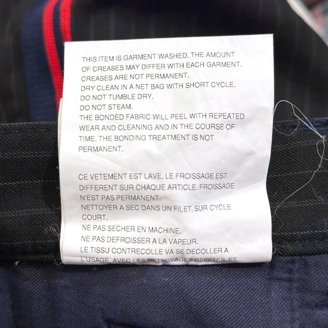 COMME des GARÇONS　ボーダーパンツ　サイズL　HR0973