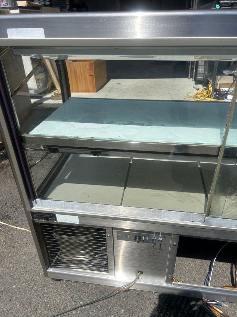 大穂製作所【冷蔵ショーケース】動作ok