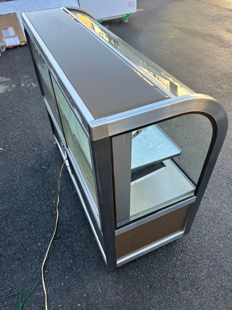 大穂製作所【冷蔵ショーケース】動作ok