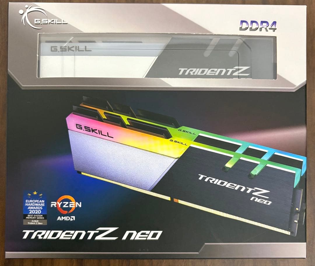 メモリー G.SKILL TRIDENT DDR4 16GB (8GBx2) 3600M