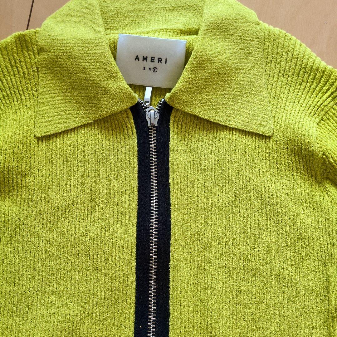 [タグ付]アメリCOLOR SCHEME LONG KNIT TOP