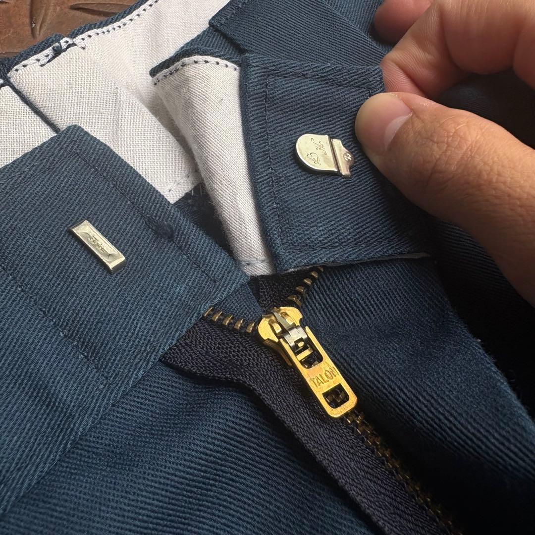 80s Dickies？874 USA製 ワークパンツ OEM TALONジップ