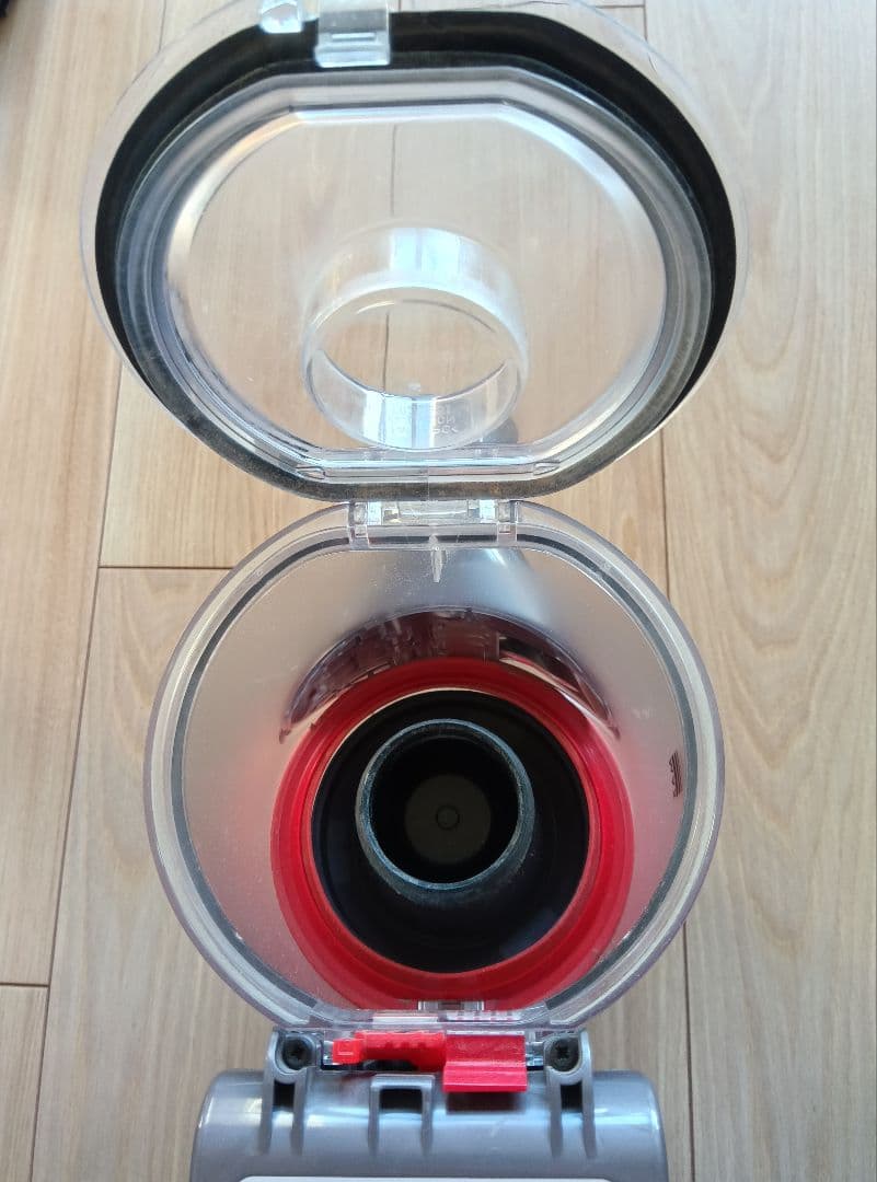 dyson v8 slim fluffy+ 本体　付属品　スタンド付き