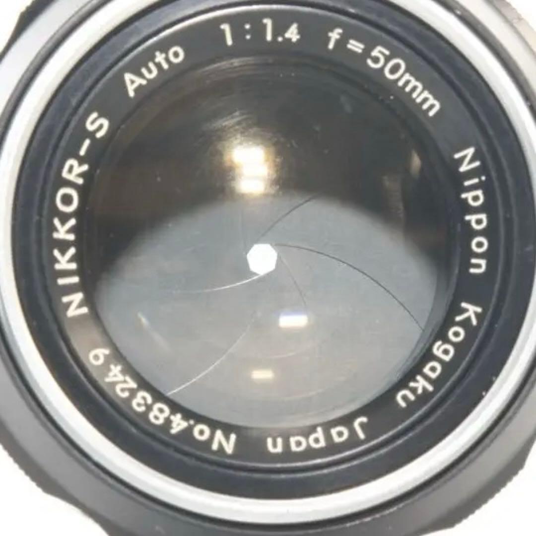 整備品　Nikon F アイレベル　NIKKOR-S 50mm f1.4