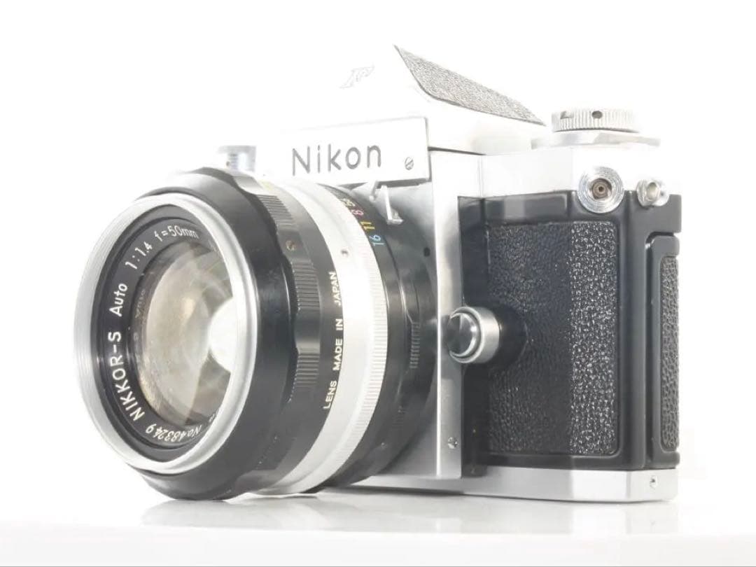 整備品　Nikon F アイレベル　NIKKOR-S 50mm f1.4