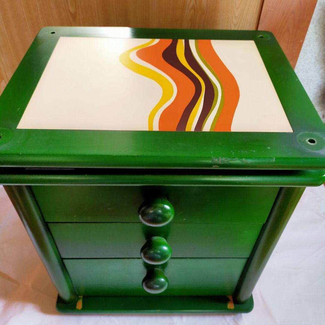 希少　電話台　昭和レトロ　コイズミ　小泉産業　リビングメイト