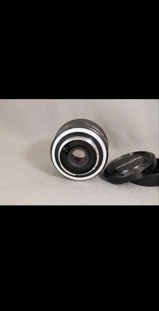 Minoltaの単焦点レンズ3本