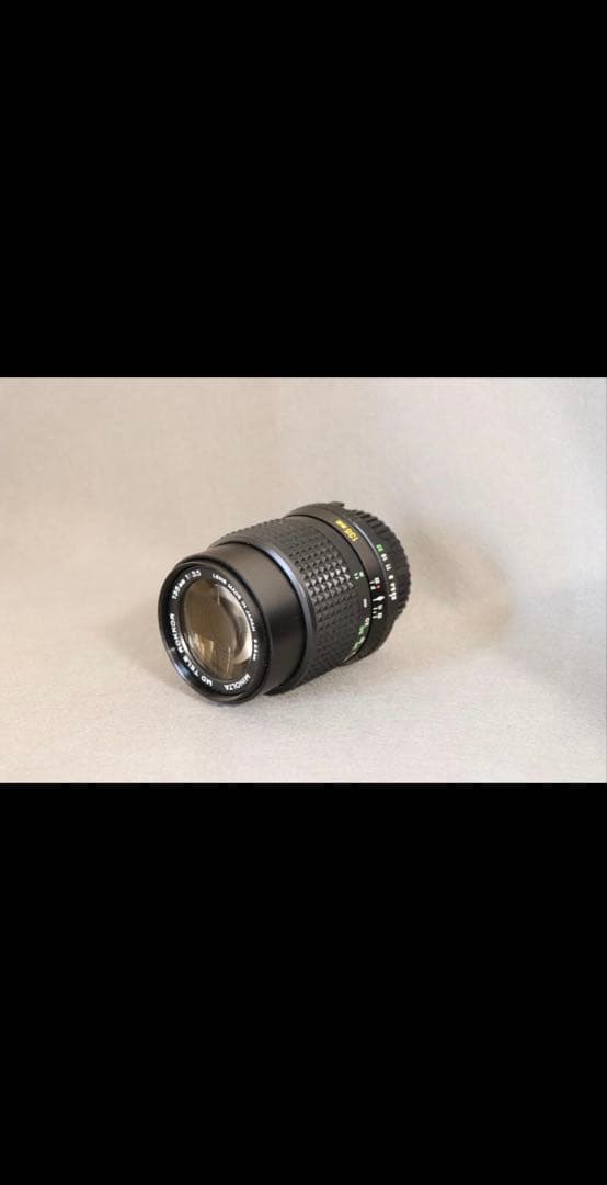 Minoltaの単焦点レンズ3本