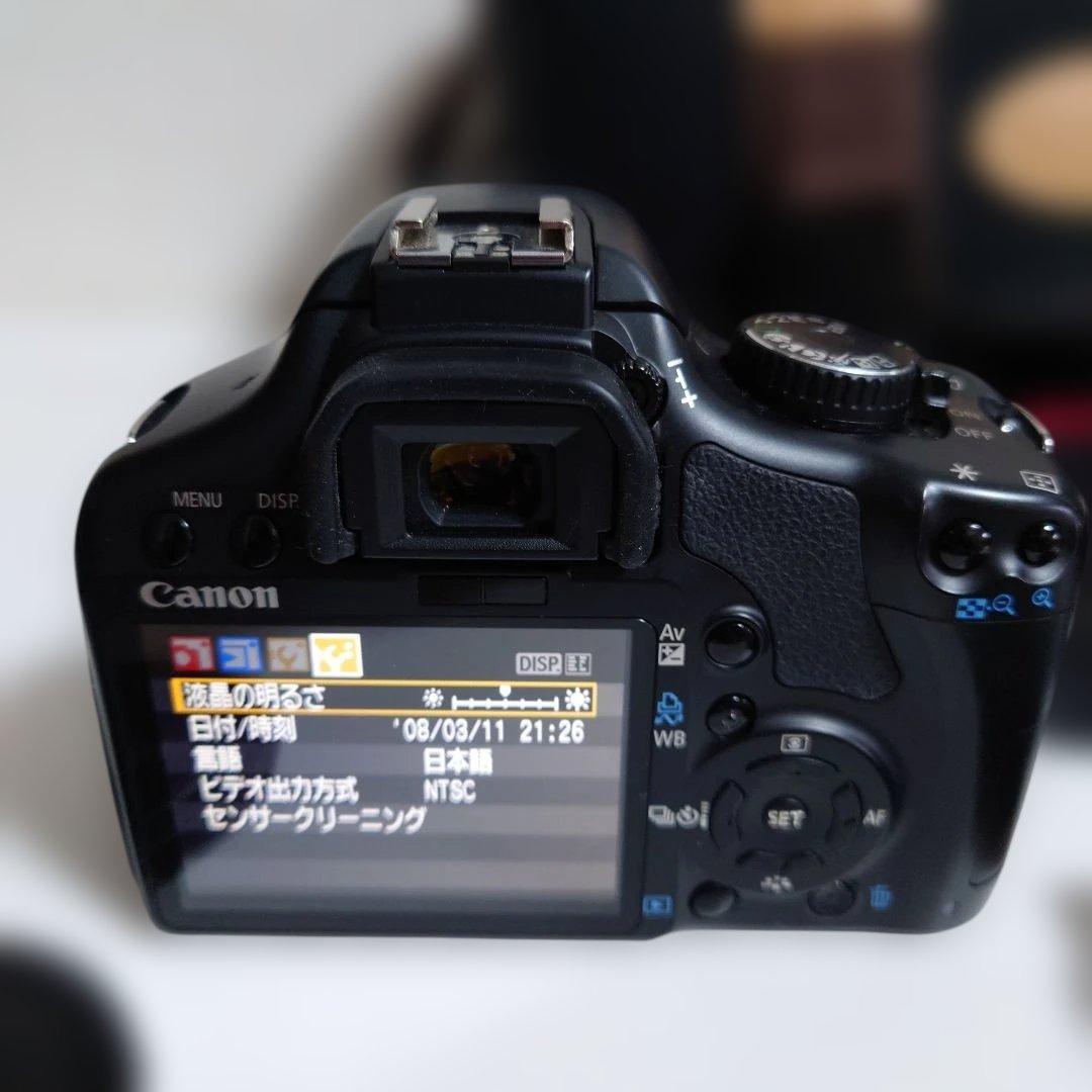 canon eos kiss x2　55-250mm 18-55mm