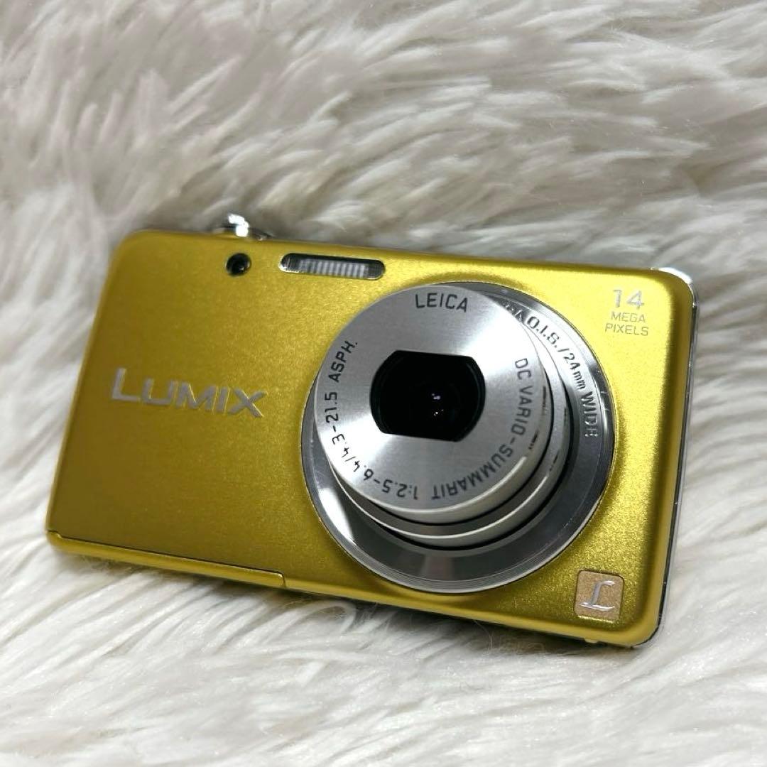 【新品級】 Panasonic LUMIX DMC-FH6 希少カラーデジカメ
