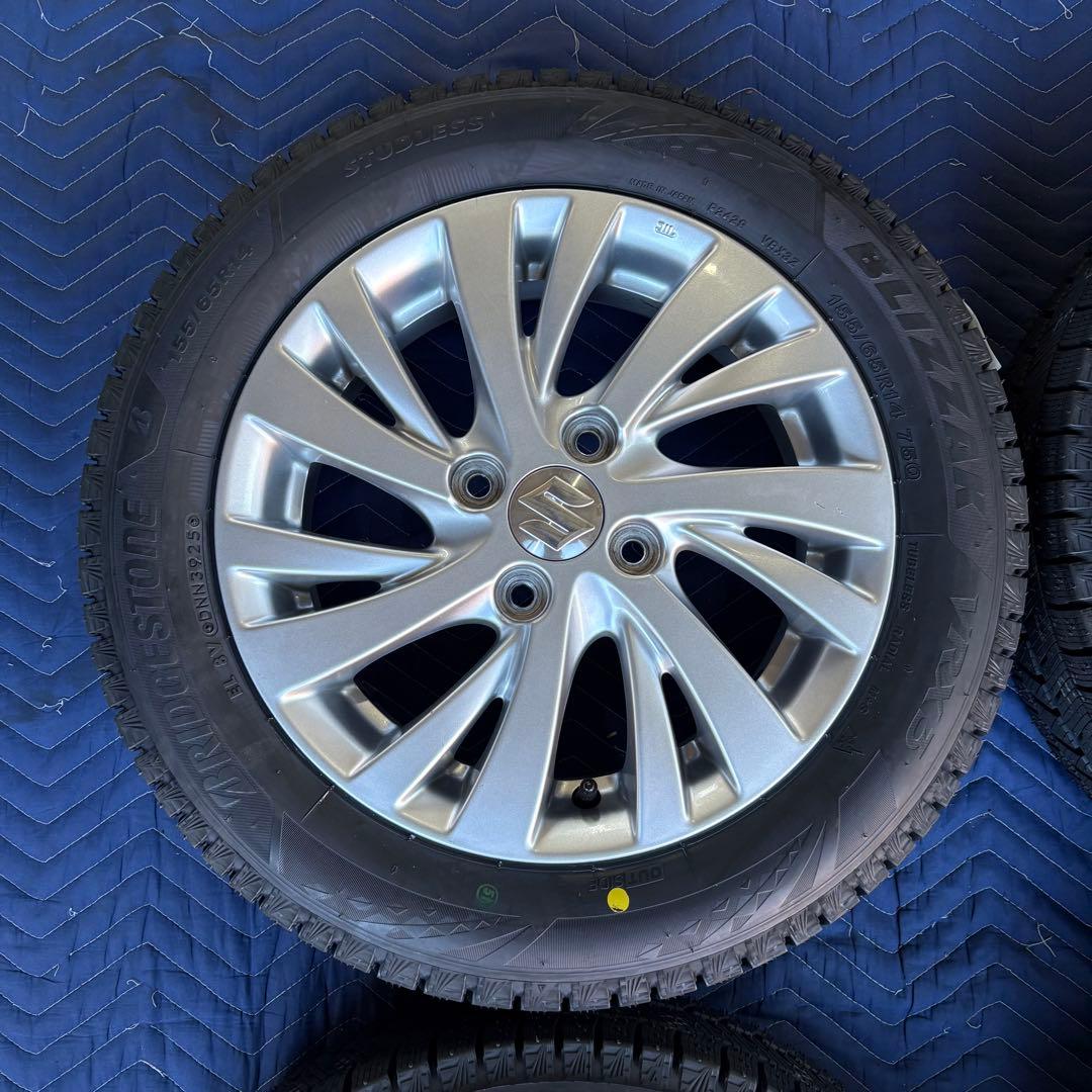 ☆ 新品スタッドレス ☆ スズキ スペーシア ワゴンR 155/65R14