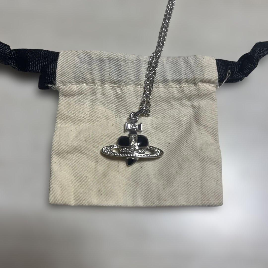 ヴィヴィアンウエストウッド オーブ ネックレス シルバー 保存袋付きユニセックス