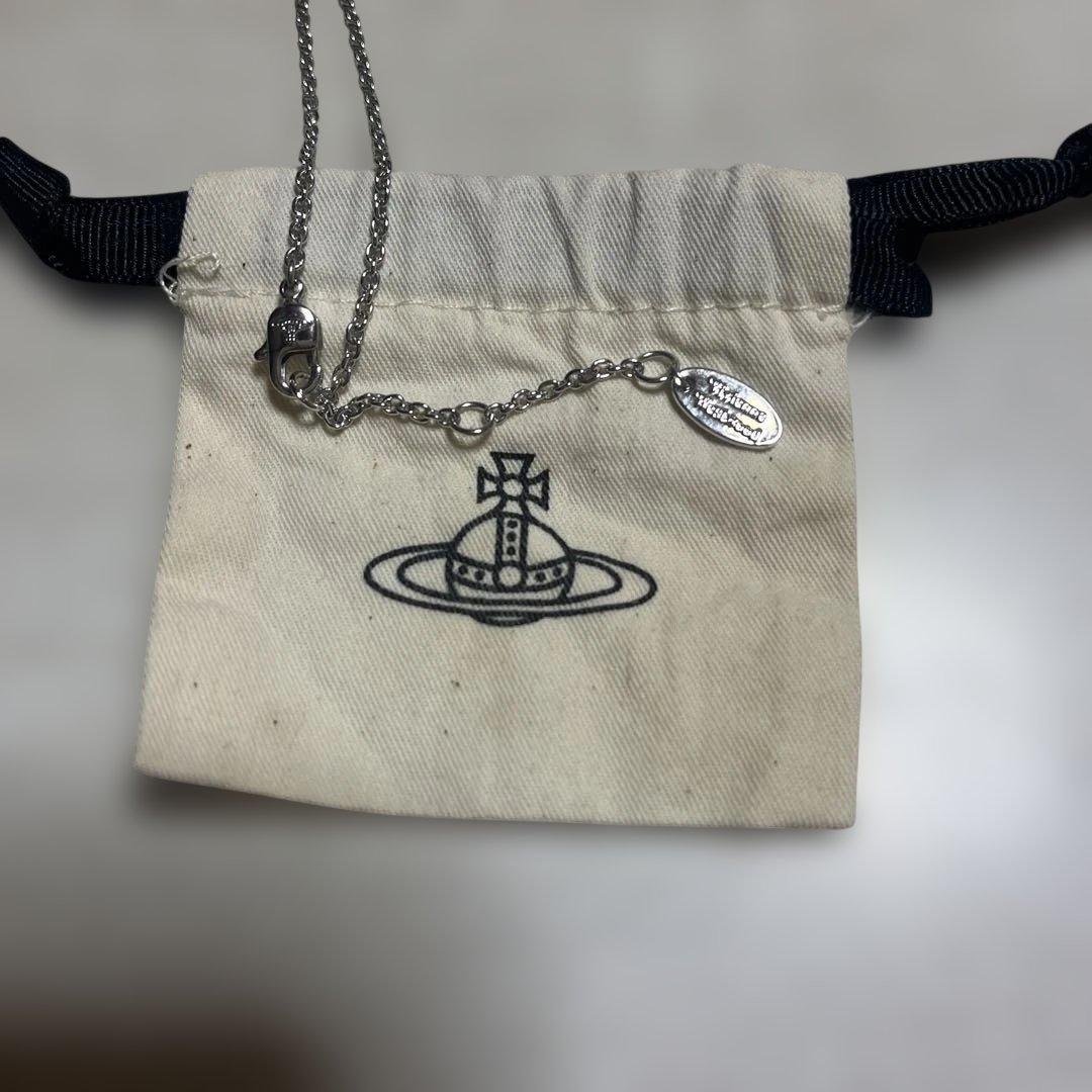 ヴィヴィアンウエストウッド オーブ ネックレス シルバー 保存袋付きユニセックス