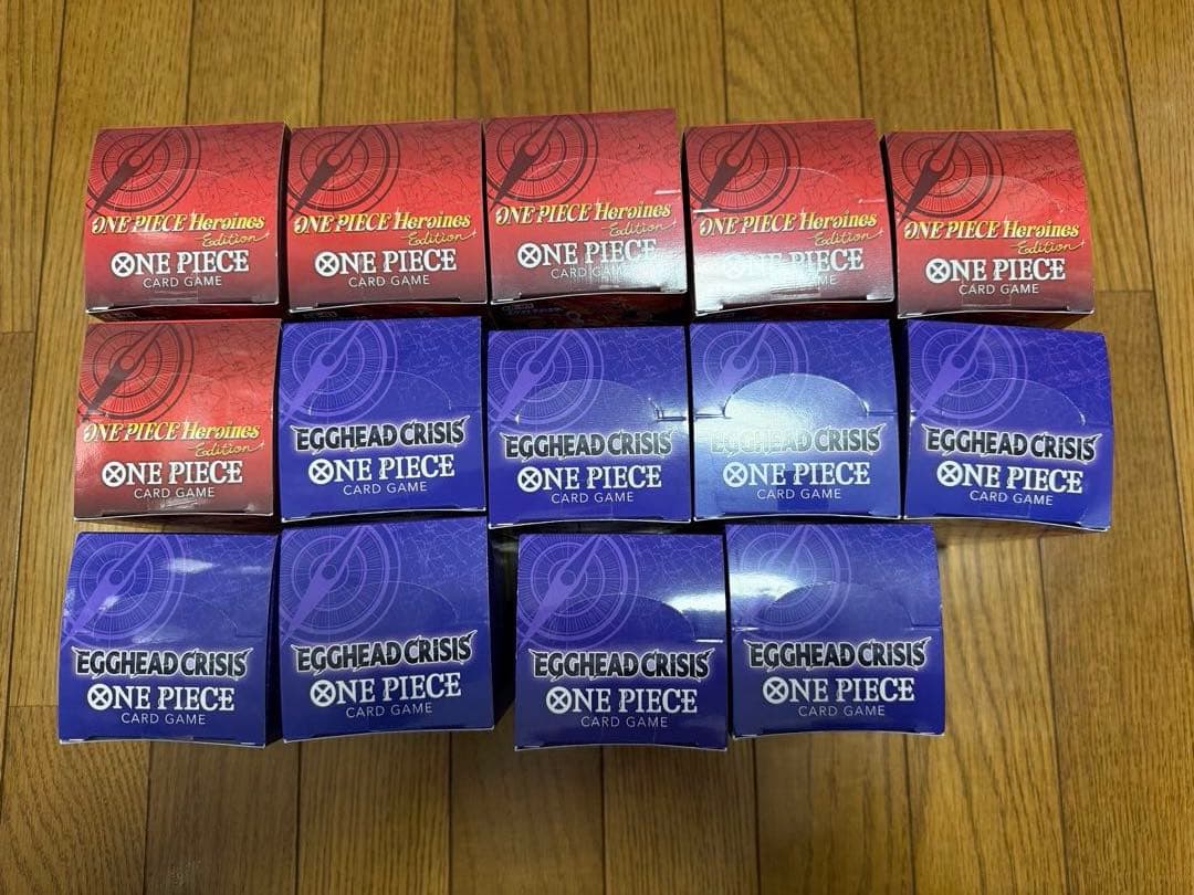 ヒロインズエディション EGGHEAD CRISIS未開封テープ付き 14BOX