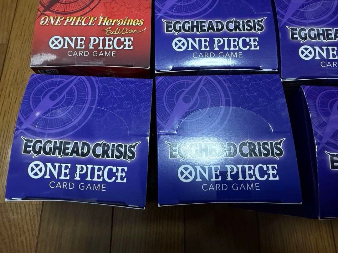 ヒロインズエディション EGGHEAD CRISIS未開封テープ付き 14BOX