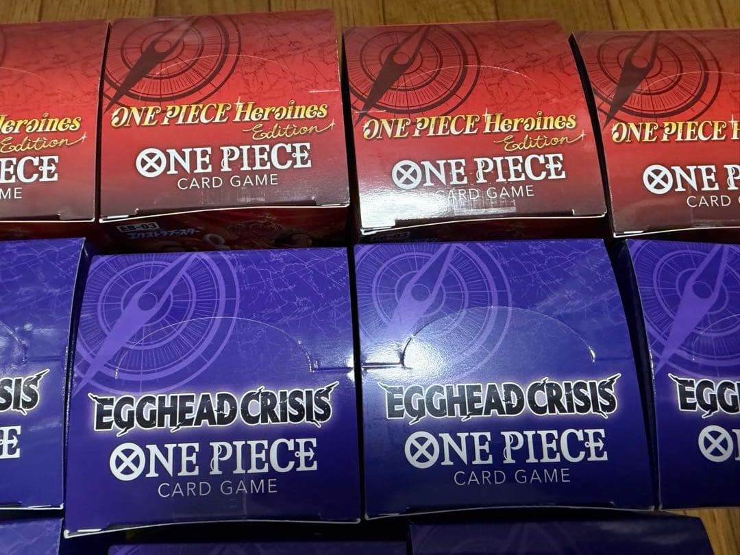 ヒロインズエディション EGGHEAD CRISIS未開封テープ付き 14BOX