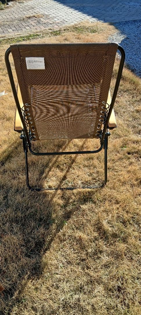 Yascon専用タラスブルバチェア　インフィニティチェア ブラウン2台