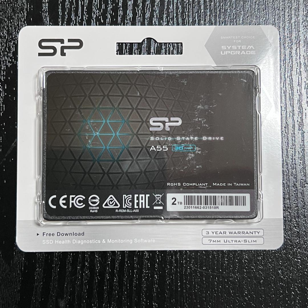 Silicon Power SSD 2TB NAND採用 SATA3 6Gbps