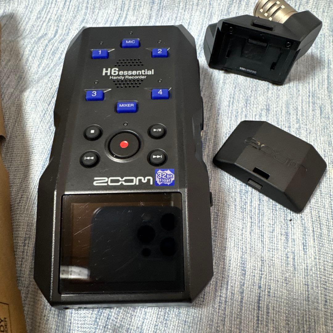 32bitフロート録音対応 ZOOM H6essential ハンディレコーダー