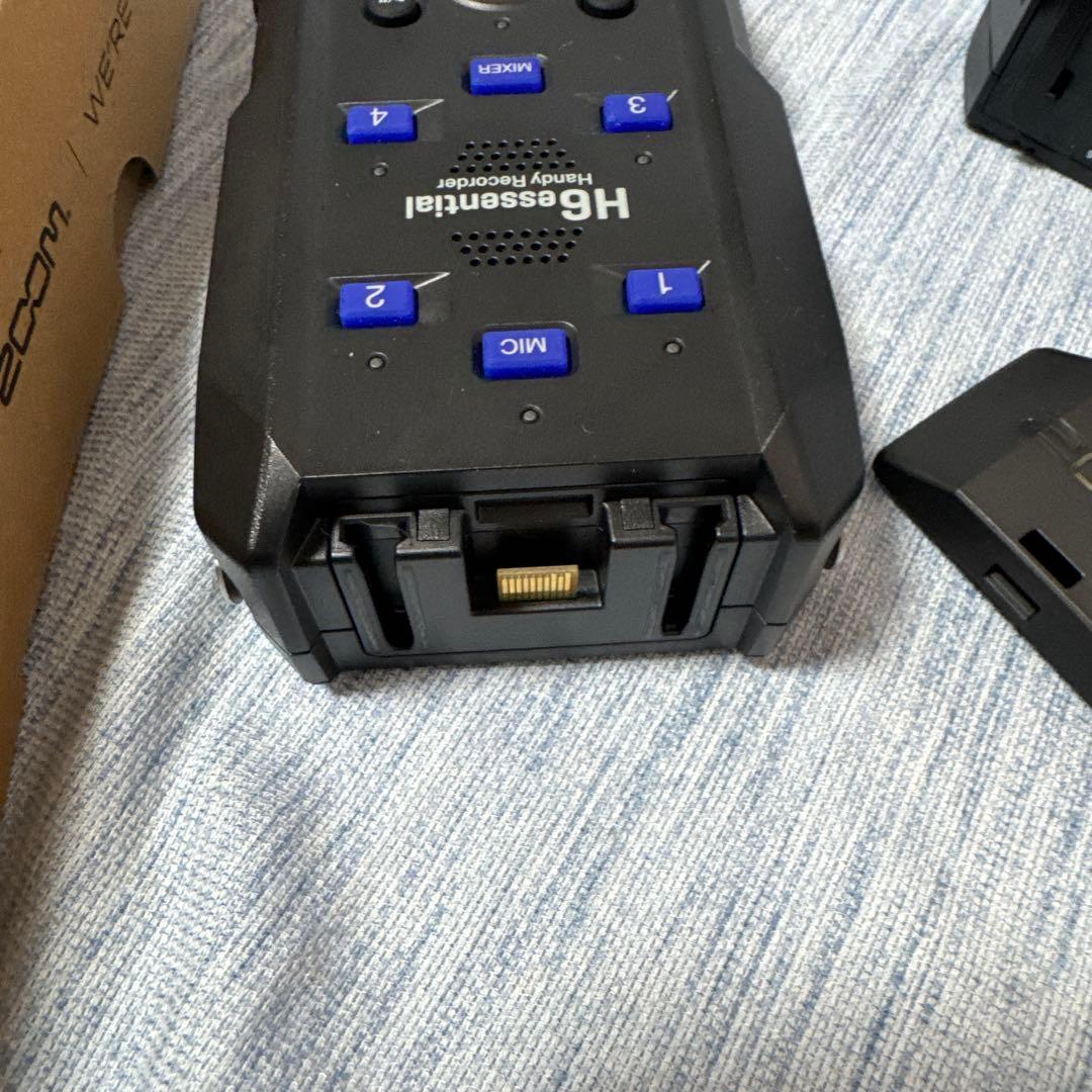 32bitフロート録音対応 ZOOM H6essential ハンディレコーダー