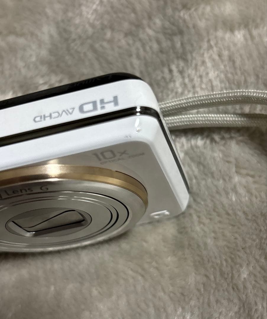 SONY Cyber-shot ホワイト 10倍ズーム　DSC-WX100