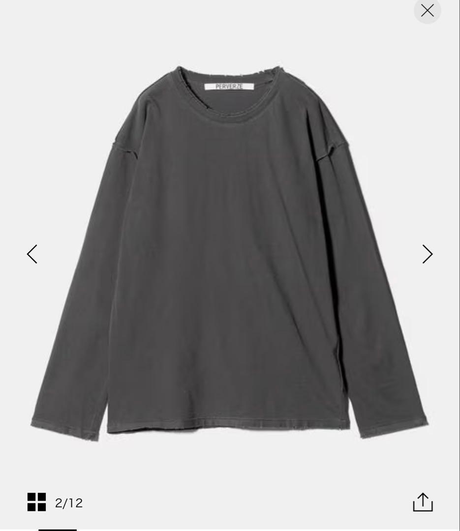 ＜PERVERZE＞REGULAR LONG TEE カットソー