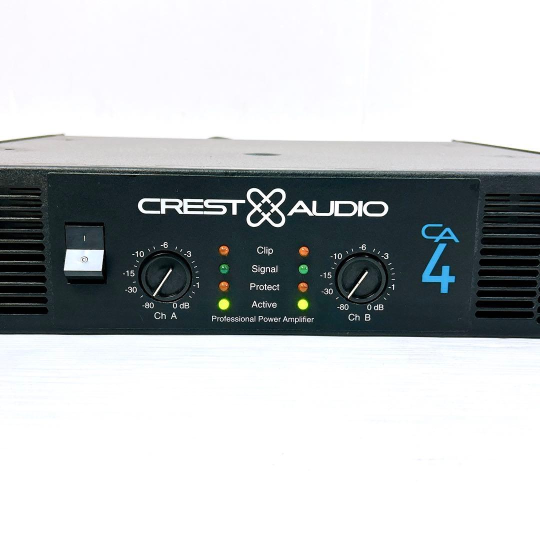 CREST AUDIO　クレストオーディオ CA4　ステレオパワーアンプ　プロ