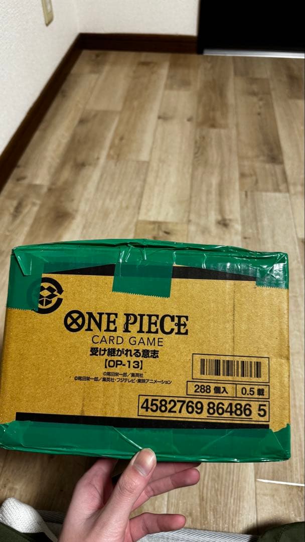 未開封1カートン　ONE PIECEカードゲーム (op-13)受け継がれる意志